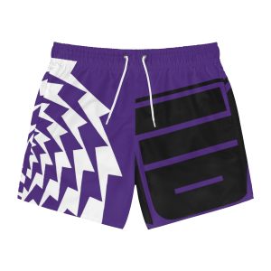 CERBERVS LTD Violet Spiral Swim Shorts