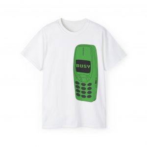 Big Kinda Busy®03 10 COLORS Unisex Ultra Cotton T-Shirt Black/Pink Big Style